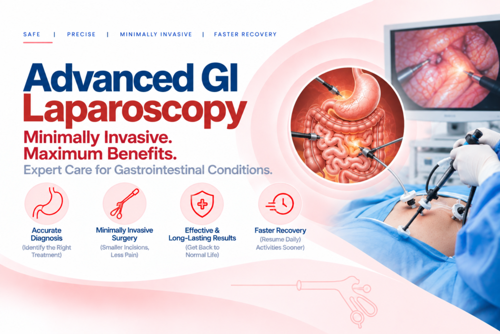 Best Advanced GI Laproscopic Hospital In Banjara Hills - Precise Hospital